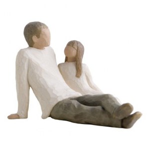 PADRE E FIGLIA 11,5 CM 1